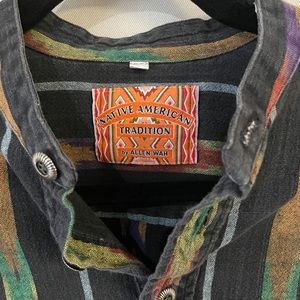 Allen Wah Native American Tradition Pullover